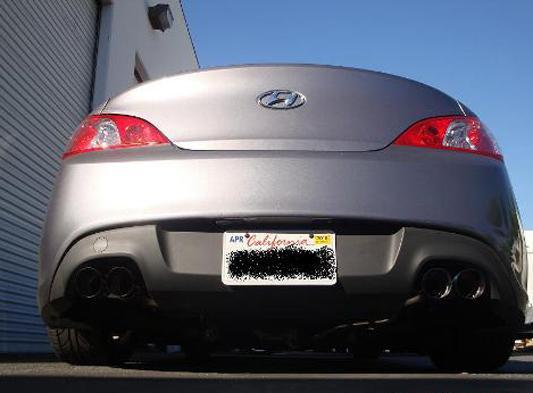 MR-ABE-HG09 Megan Racing Axle Back Tips 2010-12 Hyundai Genesis Coupe