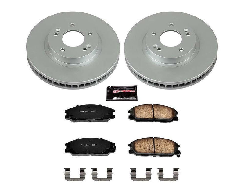 CRK5250 Power Stop Geomet Coated Brake Kit 2001-06 Hyundai Santa Fe