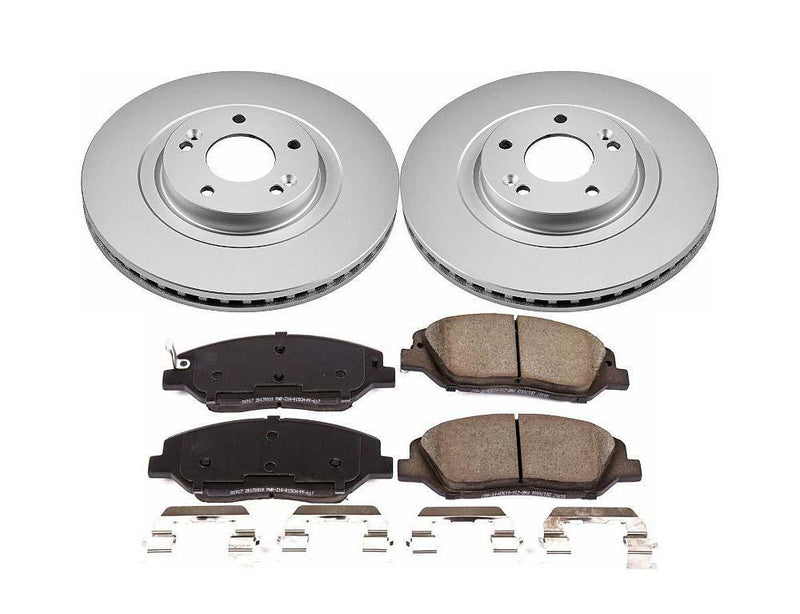 CRK7513 Power Stop Geomet Coated Brake Kit 2017-18 Hyundai Santa Fe