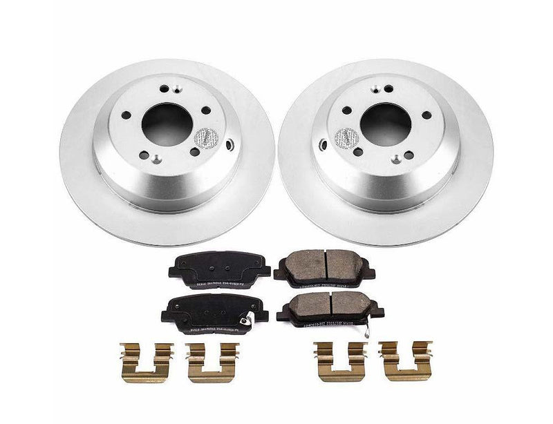CRK8283 Power Stop Geomet Coated Brake Kit 2019 Hyundai Santa Fe
