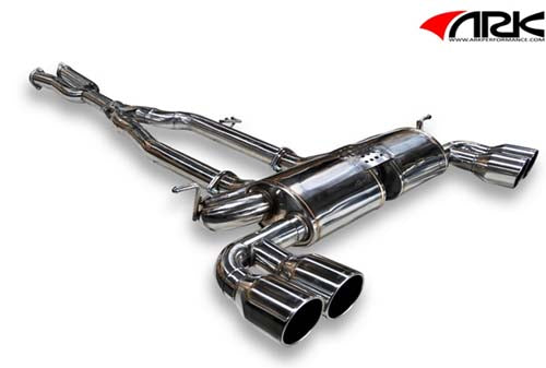 SM0702-0103D ARK Exhaust w/ Tips V6 3.8L 2010-12 Hyundai Genesis Coupe