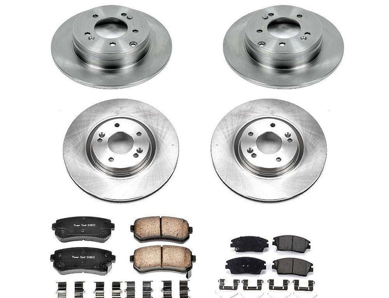 Brake Kit Front Rear - Power Stop 2015-17 Hyundai Tucson