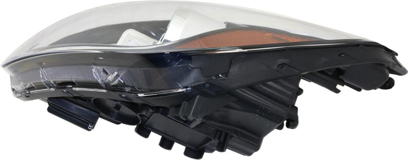Headlight Left Single Clear W/ Bulb(s) - Replacement 2014-2015 Tucson