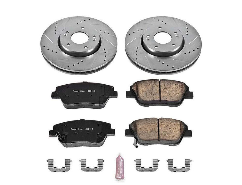Brake Kit Front Z23 Evolution Sport - Power Stop 2010-15 Hyundai Sonata