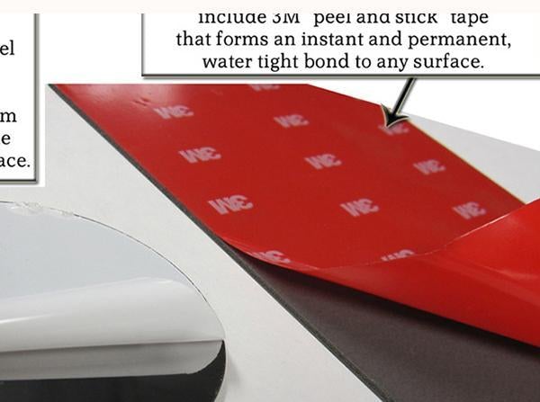 Deck Trim Rear 1 Piece w/ Top Crease - Quality Auto Accessories 2009-13 Hyundai Genesis Sedan