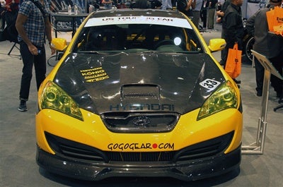 ARK Performance C-FX Carbon Fiber Front Grille - ARK 2010 Genesis Coupe