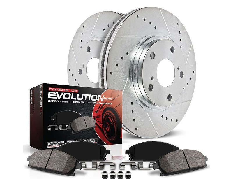 Brake Kit Front Z23 Evolution Sport - Power Stop 2006-10 Hyundai Sonata