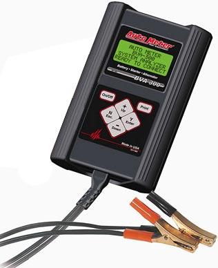 Battery Tester Single W/ Memory Intelligent Handheld Electrical System Analyzer Series - Autometer Universal