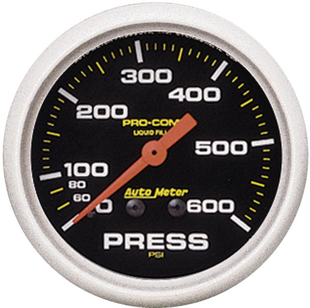 Pressure Gauge Single Pro-comp Series - Autometer Universal