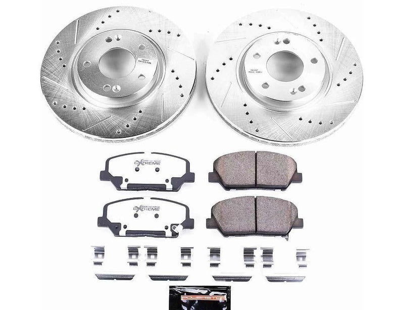 Brake Kit Front Z26 Street Warrior - Power Stop 2013-15 Hyundai Veloster