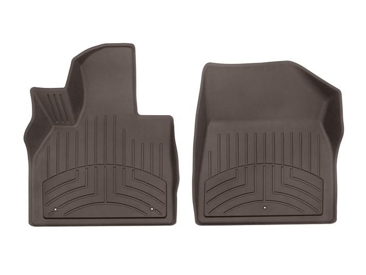 Floor Mats 1st 2 Pieces Cocoa Thermoplastic Hp Series - Weathertech 2020-2021 Palisade