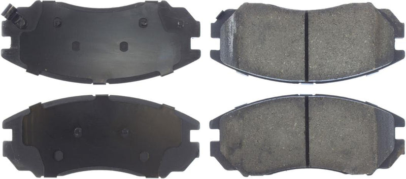 Brake Pad Set Set Of 2 Ceramic C-tek Series - Centric Parts 2004 Tiburon 6 Cyl 2.7L
