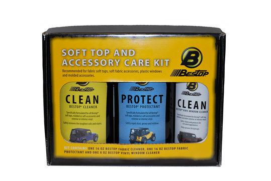 Fabric Top Care Set Of 3 Cleaner And Protectant Series - Bestop Universal