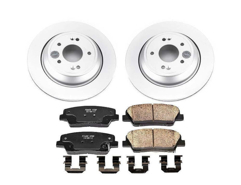 Brake Kit Rear Geomet Coated Z17 Evolution - Power Stop 2011-16 Hyundai Equus