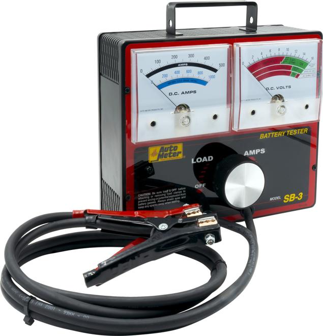 Battery Tester Single Variable Load /electrical System Series - Autometer Universal