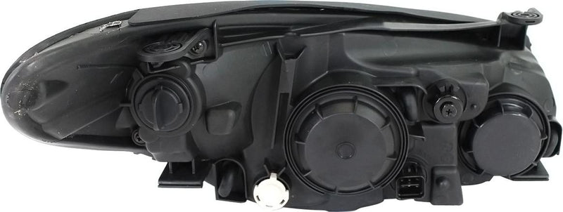 Headlight Left Single Clear W/ Bulb(s) - Replacement 2010 Elantra