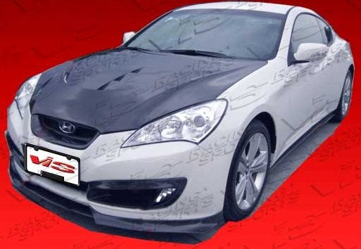 VIS Racing Pro Line Carbon Fiber Complete Lip Kit - VIS Racing 2010 Genesis Coupe