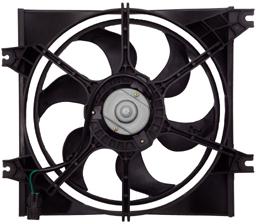 Cooling Fan Assembly Left Single Oe - VDO 2000-2002 Accent