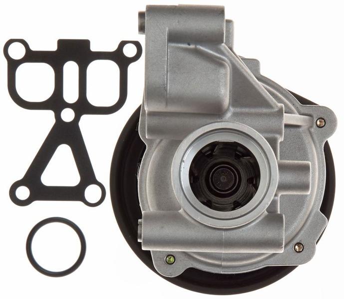 Water Pump Single Natural Aluminum W/ Pulley - Gates 2012-2013 Tucson 4 Cyl 2.0L