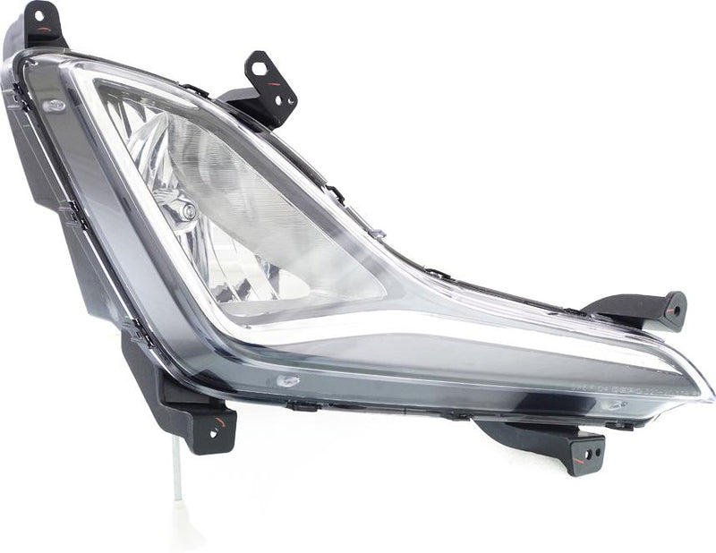 Fog Light Right Single W/ Bulb(s) - Replacement 2014-2016 Elantra