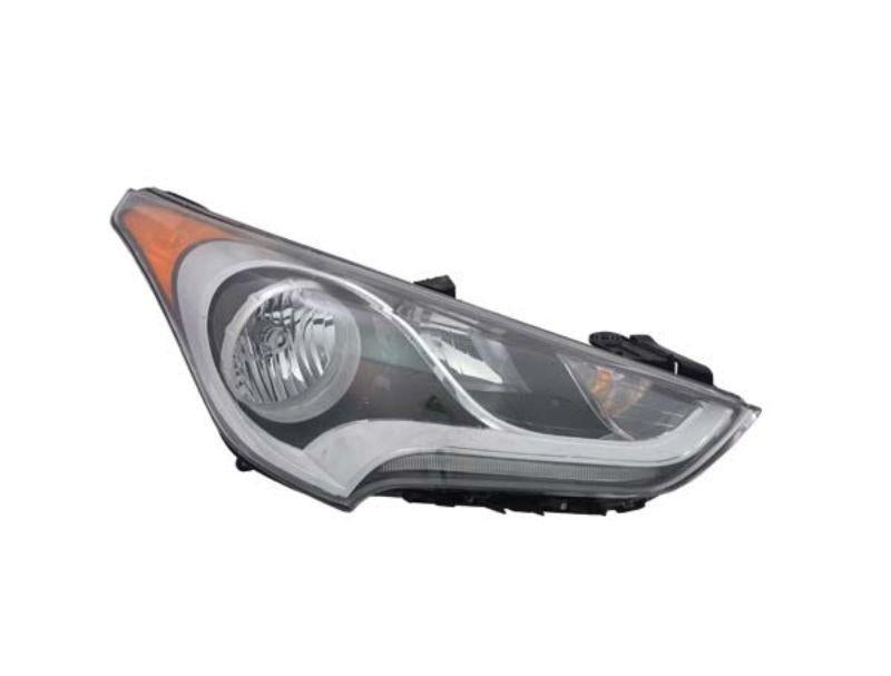 Headlight Right Regular - TYC Genera 2012-17 Hyundai Veloster