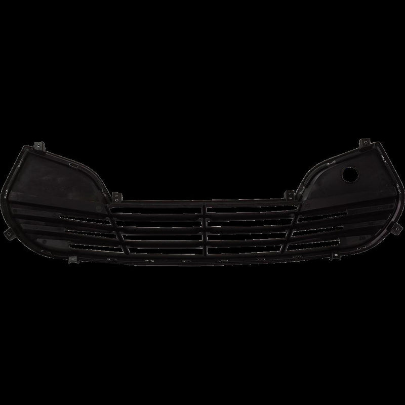 Bumper Grille Single Black - Replacement 2012-2017 Veloster