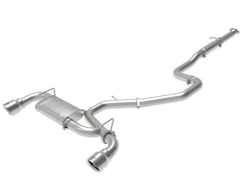 Catback Exhaust System 3" Stainless w/ Tips Polished - Takeda USA 2019-21 Hyundai Veloster 4Cyl 2.0L