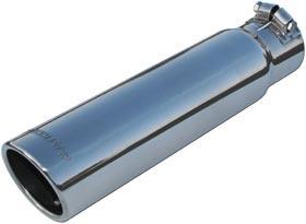 Exhaust Tip Single Polished Stainless Steel - Flowmaster Universal