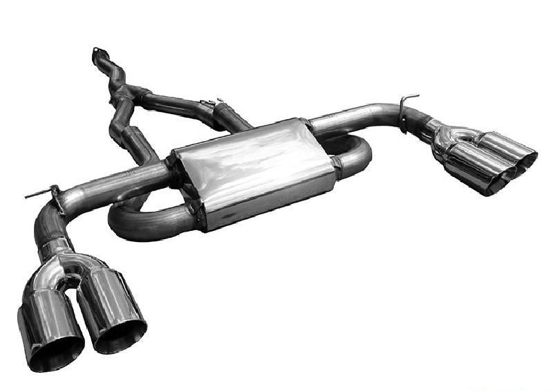 Catback Exhaust System Mach-x-gen-turbo - Solo Performance 2010-14 Hyundai Genesis Sedan