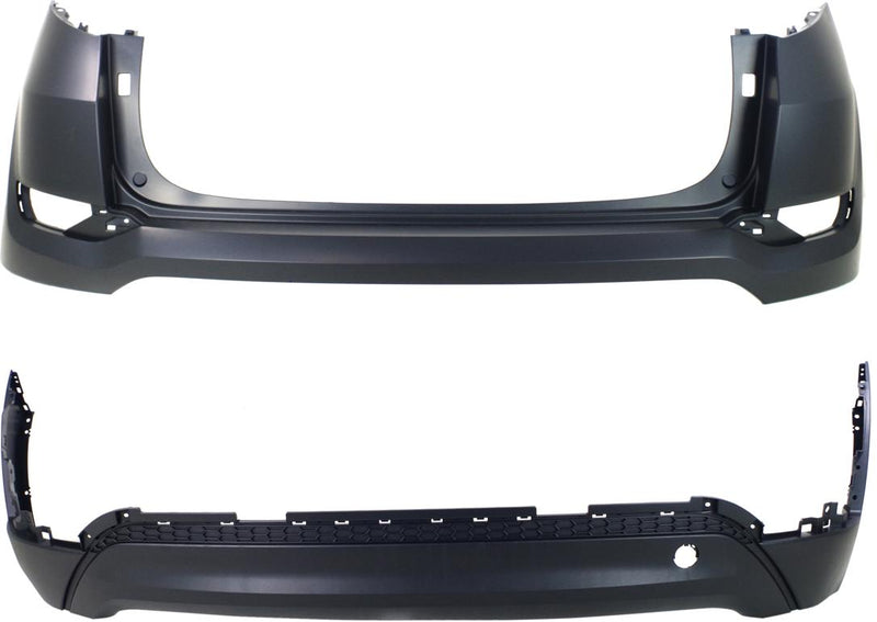 Bumper Cover Set Of 2 Capa Certified - Replacement 2016-2017 Tucson
