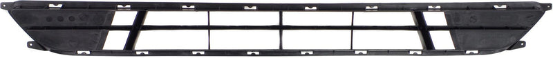 Grille Assembly Set Of 3 Black Plastic Capa Certified - Replacement 2009-2010 Sonata 4 Cyl 2.4L