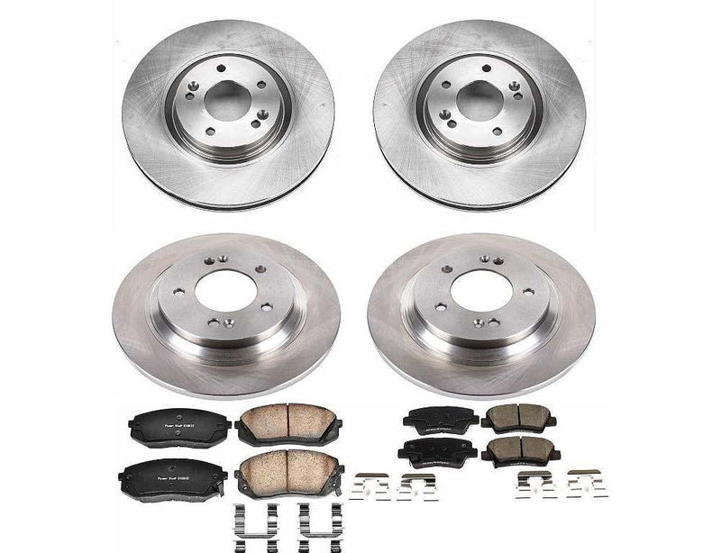 Brake Kit Front Rear - Power Stop 2015 Hyundai Sonata