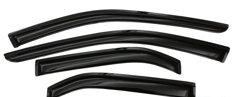 Ventvisor Mounts Outside Window Deflector 4 Pc Smoke - AVS 2015-20 Hyundai Sonata