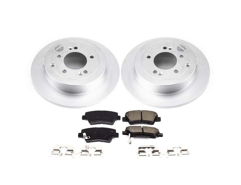 Brake Kit Rear Geomet Coated Z17 Evolution - Power Stop 2016-18 Hyundai Tucson