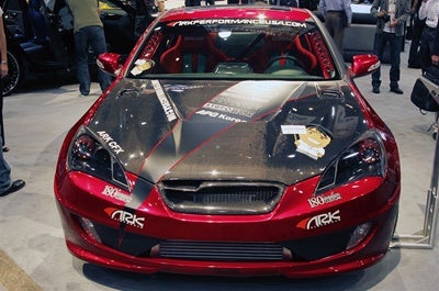 ARK Performance C-FX Carbon Fiber Front Grille - ARK 2010 Genesis Coupe