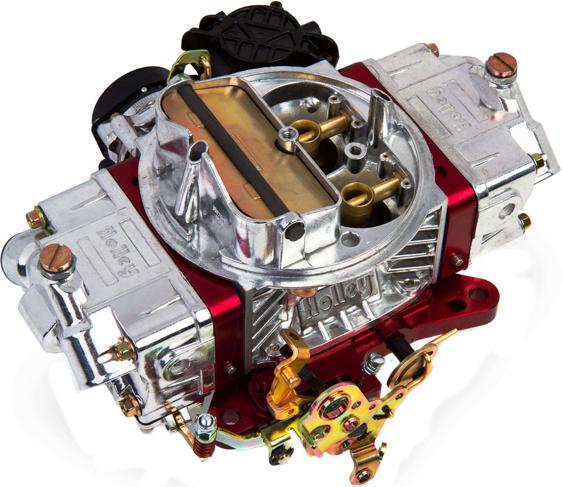 Carburetor Single Polished Aluminum Street Avenger Series 4150 Series - Holley Universal