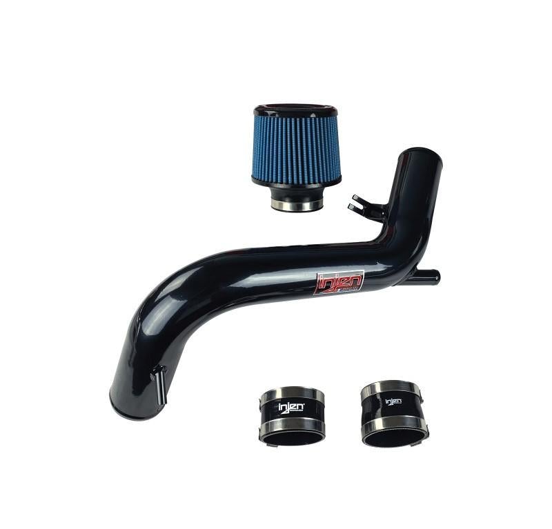 Short Ram Black Laser Cold Air Intake System - Injen 2018 Hyundai Veloster