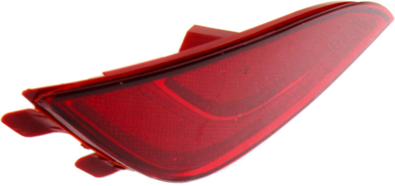 Bumper Reflector Left Single Capa Certified - Replacement 2011-2013 Tucson 4 Cyl 2.0L