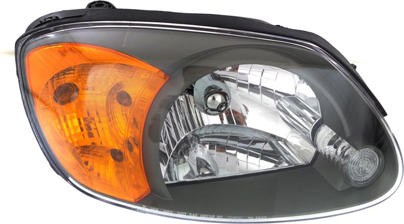 Headlight Set Of 4 Clear W/ Bulb(s) - Replacement 2003 Accent