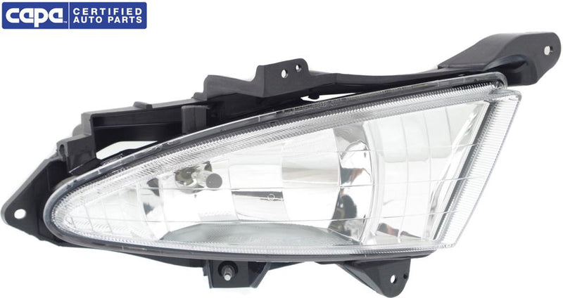 Fog Light Right Single W/ Bulb(s) Capa Certified - Replacement 2007-2010 Elantra