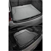 Cargo Mat Single Gray Rubber All-vehicle Trim-to-fit Series - Weathertech Universal