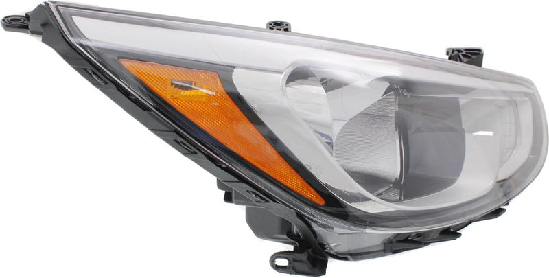 Headlight Right Single Clear W/ Bulb(s) - Replacement 2015 Accent
