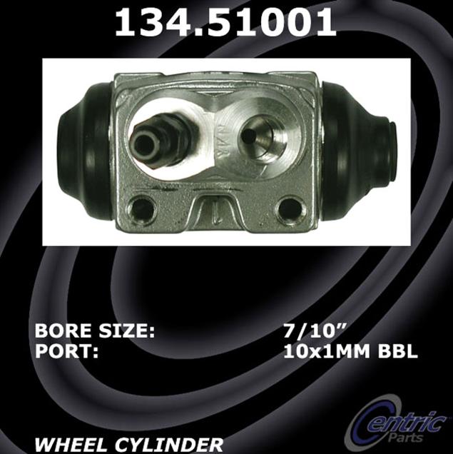 Wheel Cylinder Single Premium Series - Centric Parts 2003-2005 Accent