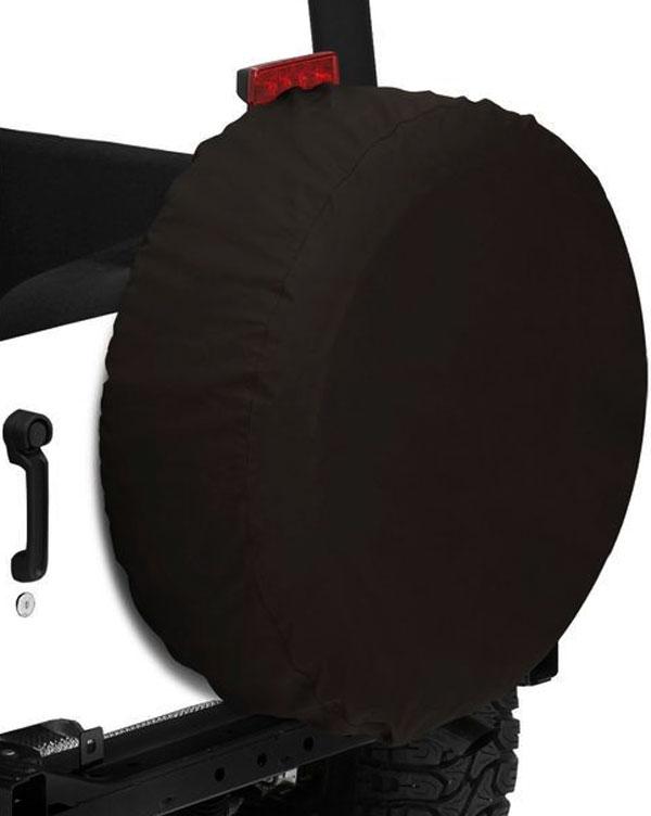 Spare Tire Cover 30x 10in Single Black Diamond Vinyl Polyester And Cotton Highrock 4x4 Element Series - Bestop Universal