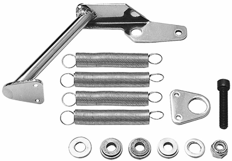 Throttle Return Spring Kit Chrome Steel - Transdapt Universal