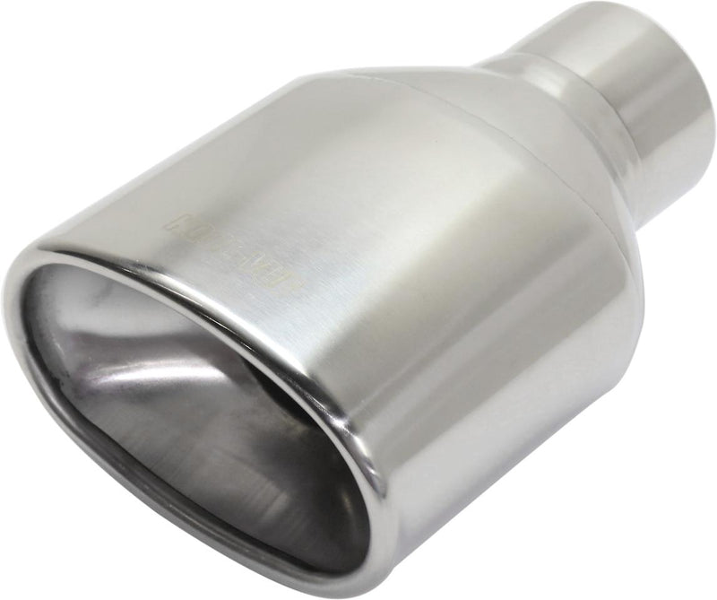 Exhaust Tip Single Polished Stainless Steel - Kool Vue Universal
