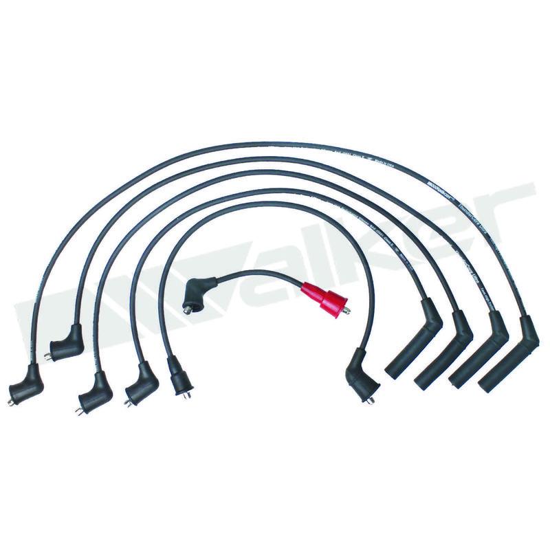Spark Plug Wire Set Thundercore Pro Series - Walker Products 1990-1991 Excel 4 Cyl 1.5L