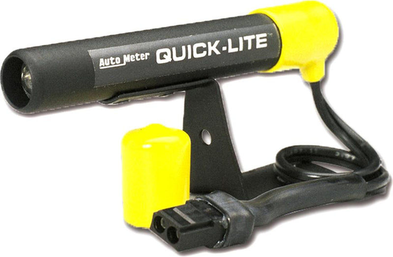 Shift Light Single Black Quick-lite Series - Autometer Universal