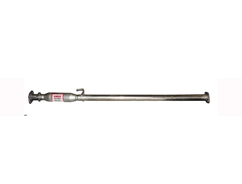 Exhaust Muffler - Ansa 2005-08 Hyundai Tucson V6 2.7L