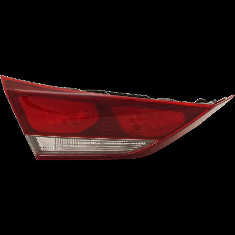 Tail Light Left Single Clear Red W/ Bulb(s) - Replacement 2017 Elantra